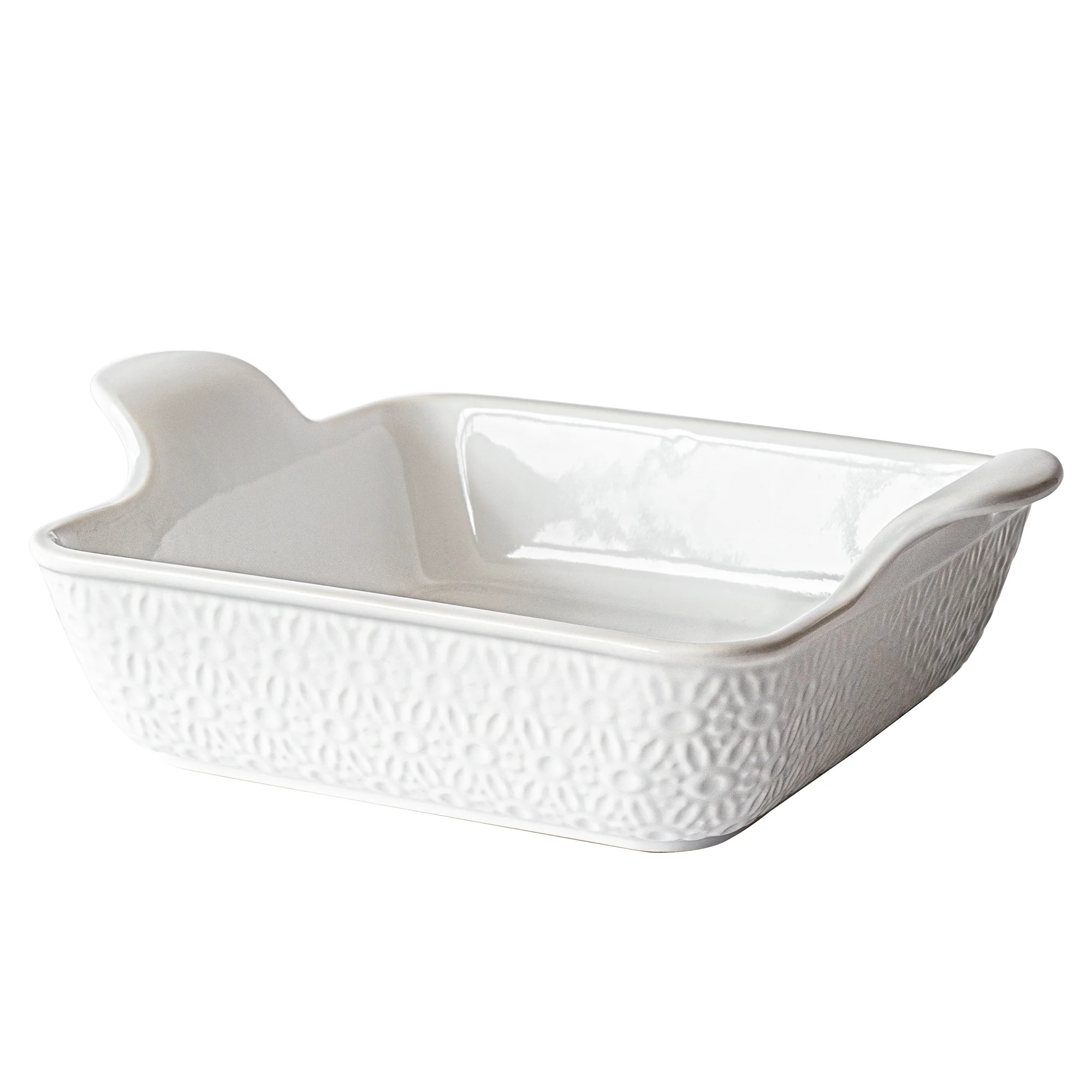 Sofia Home White Stoneware 8x8 Inch Baking Dish by Sofia Vergara | Walmart (US)