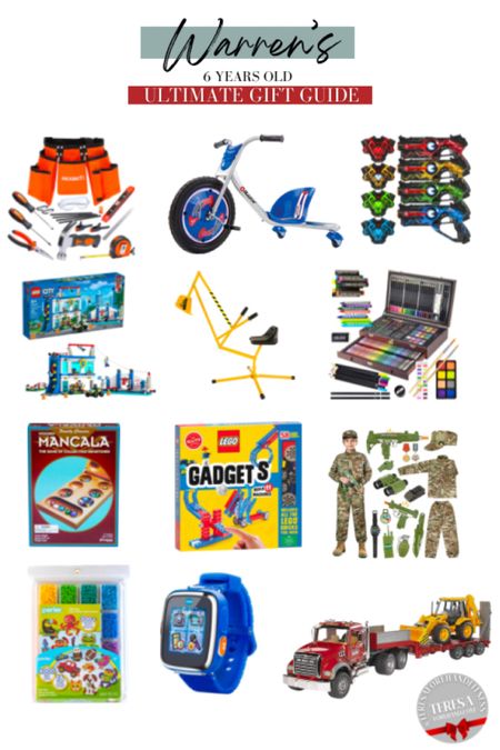 Gift ideas for 6 year old boy 