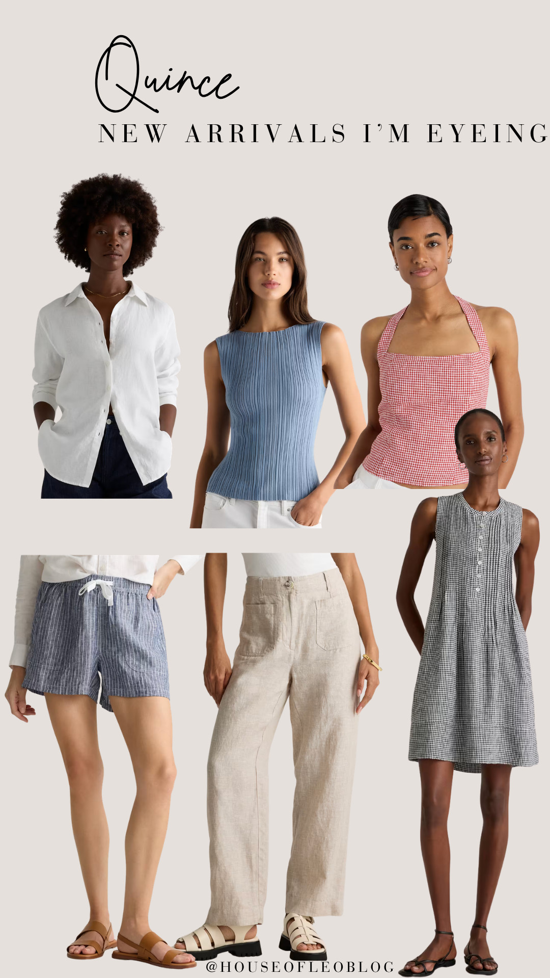 Quince new arrivals I'm eyeing! Great transition pieces too!  

 
