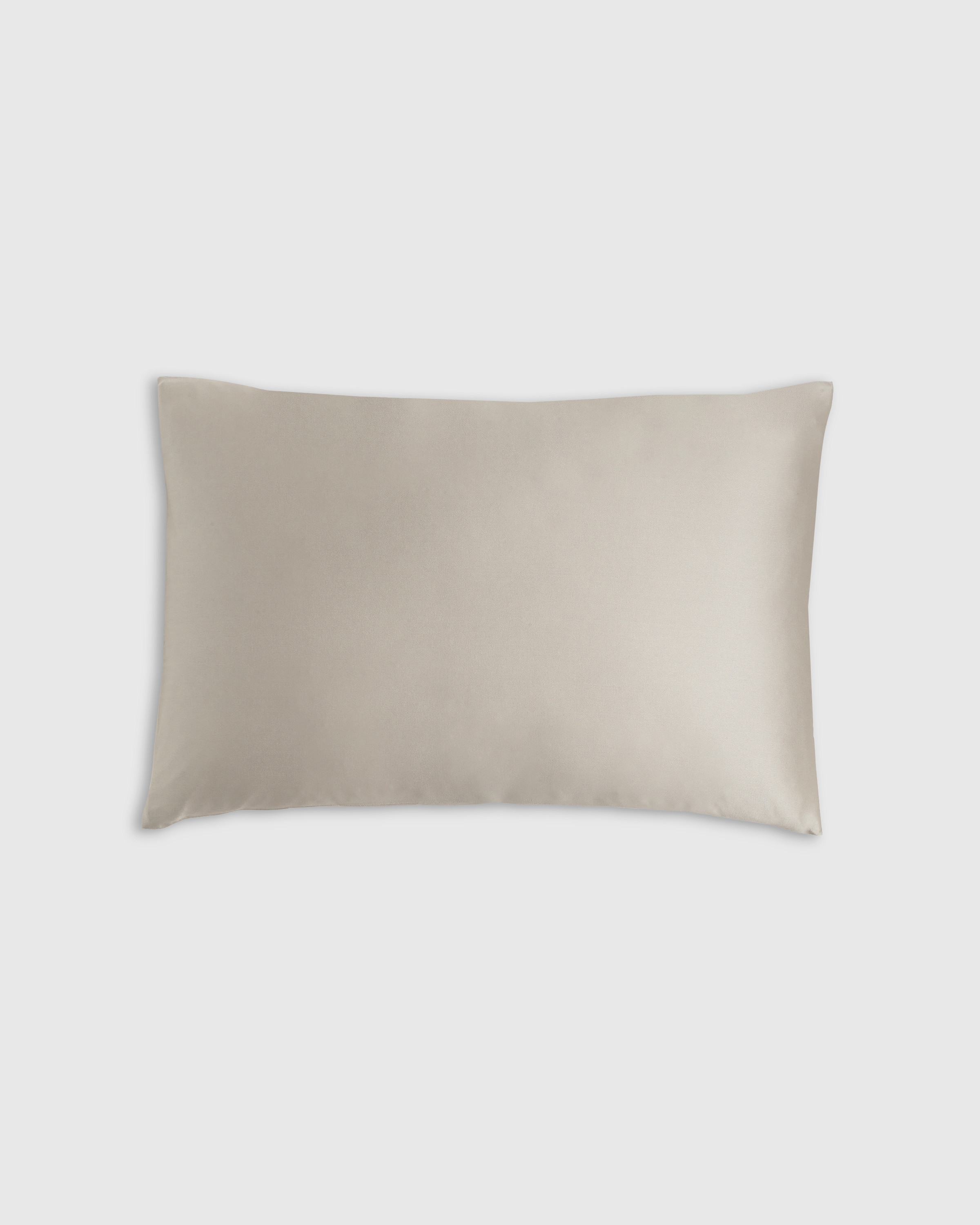 Quince | 100% Mulberry Silk Pillowcase in Silver, Size Standard | Quince