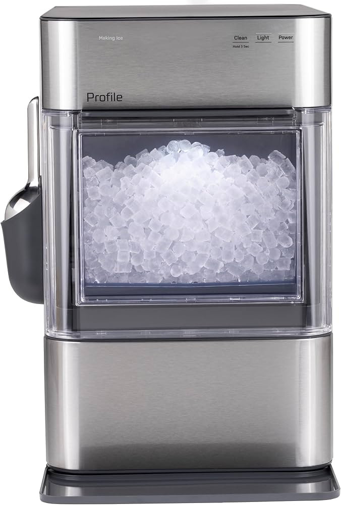 GE Profile Opal 2.0 Ultra Nugget Ice Maker with Scale Inhibiting Filter, Scoop Included, 38 lbs i... | Amazon (US)