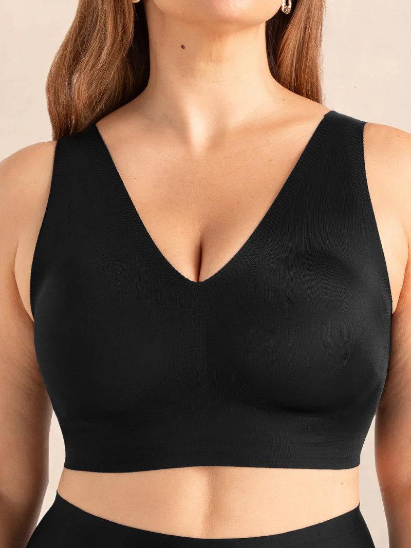 Truekind® Everyday Comfort V-Neck Bralette | Truekind