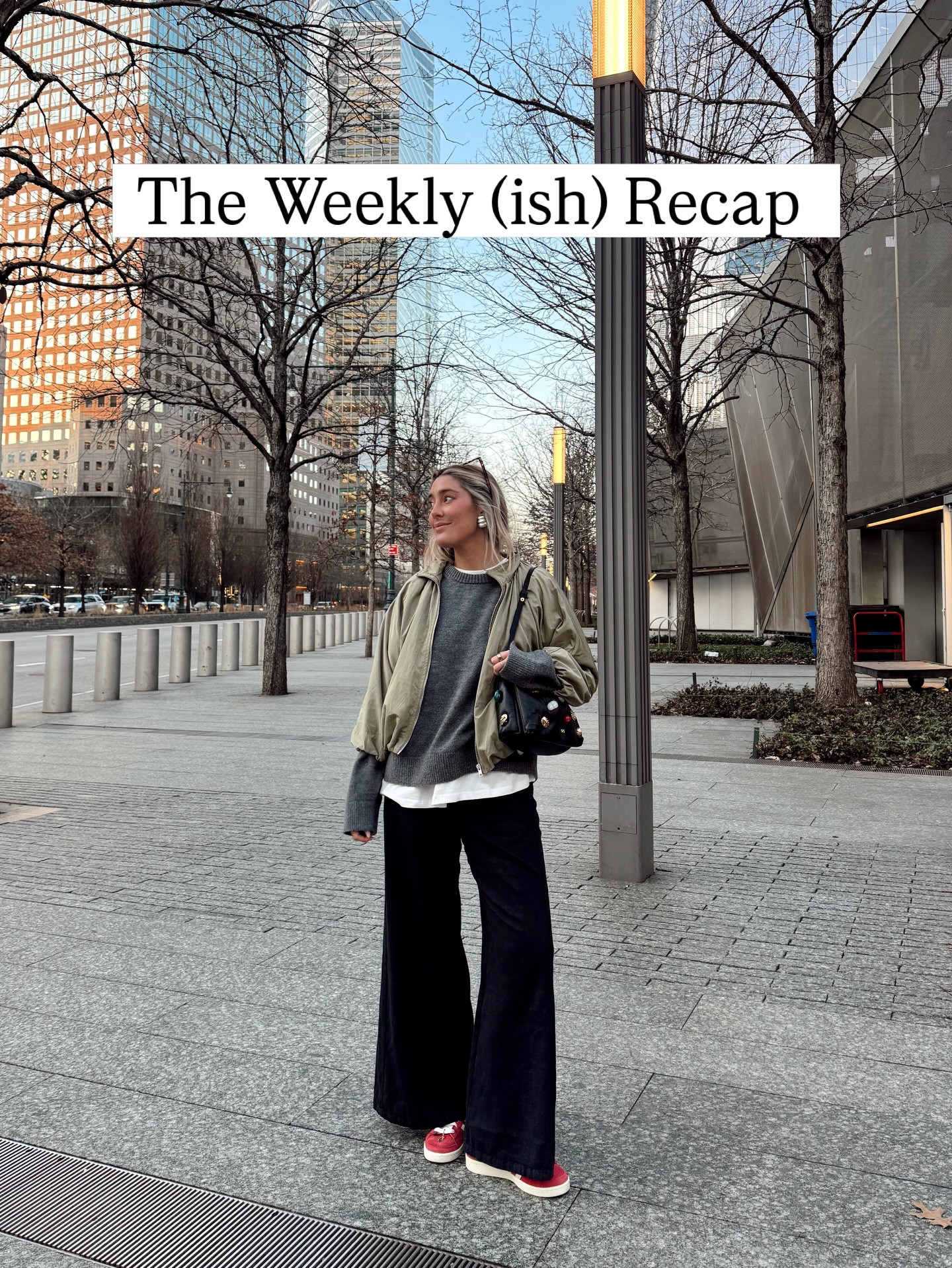 Weekly (ish) recap! Comment SHOP and I’ll send ya the links of all the outfits 🤍 Lots of city days, fittings, an event, HDYWT production stuff, but always manage to escape to the beach at some point.