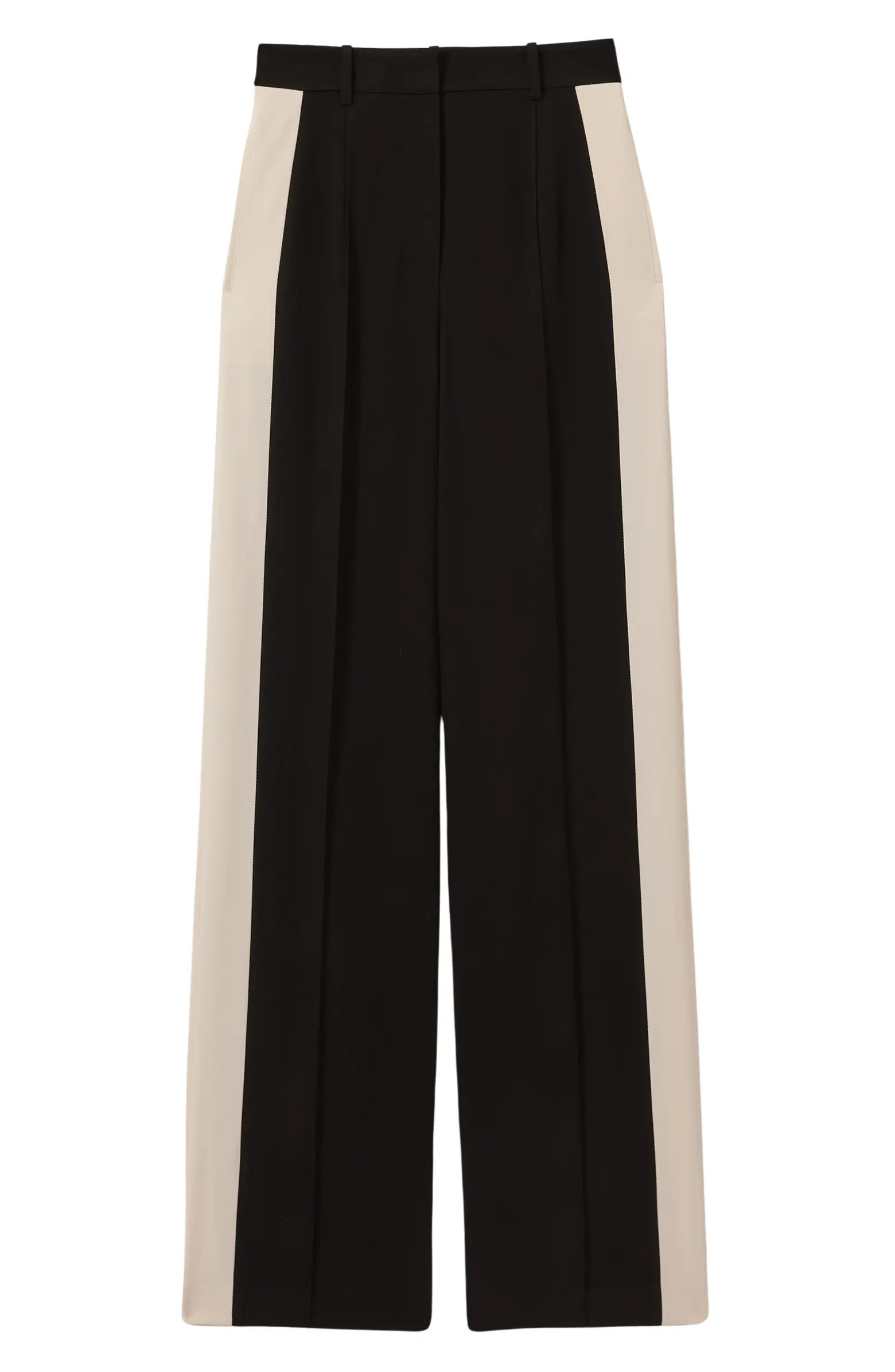 Reiss Pam Stripe Wide Leg Pants | Nordstrom | Nordstrom