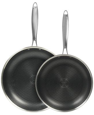 Glidesteel Stainless Steel Nonstick 2-Pc. Frypan Set | Macy's