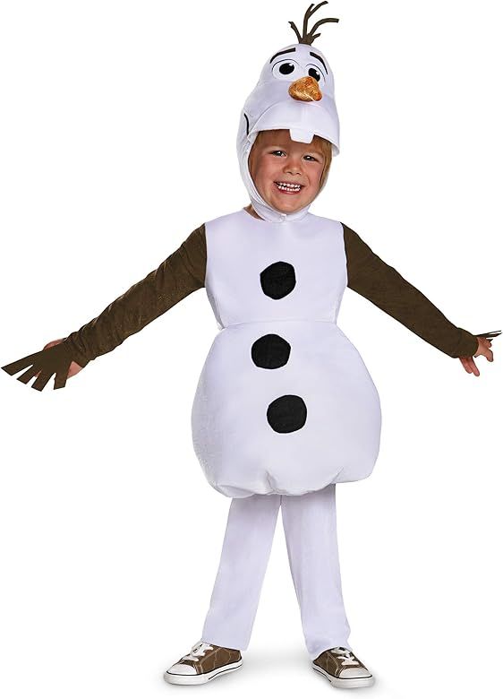 Disguise baby-boys Olaf Toddler Classic Costume, Official Frozen Halloween Costume | Amazon (US)
