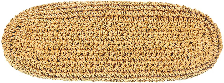 JI YA LI Handwoven Soft Straw Beach Bag Purse Casual Vintage Rattan Shoulder Bag Handbag Boho Wow... | Amazon (US)