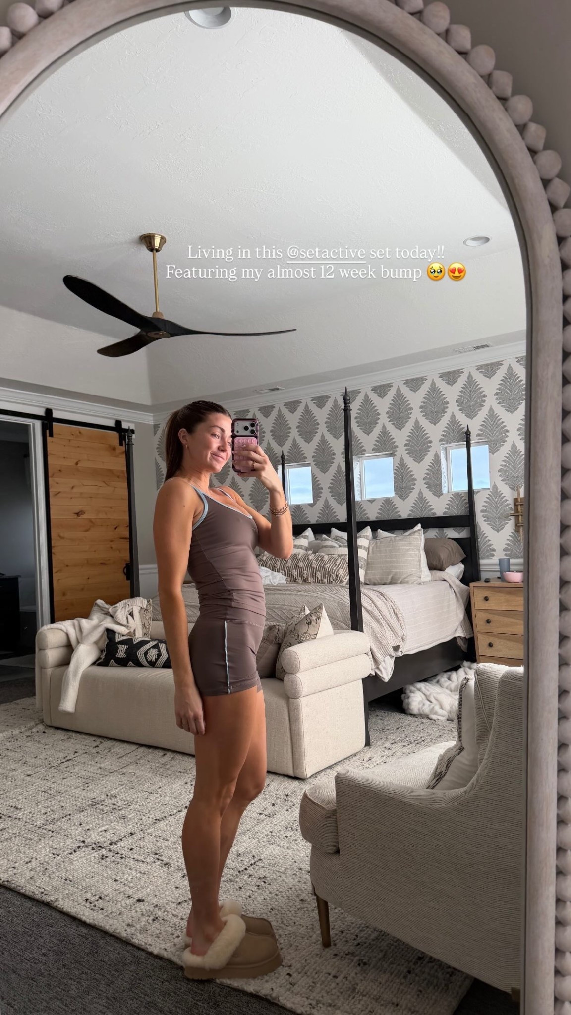 Living in this @setactive set today!! Featuring my almost 12 week bump 🥹😍

#LTKSaleAlert #LTKCyberWeek #LTKFindsUnder100