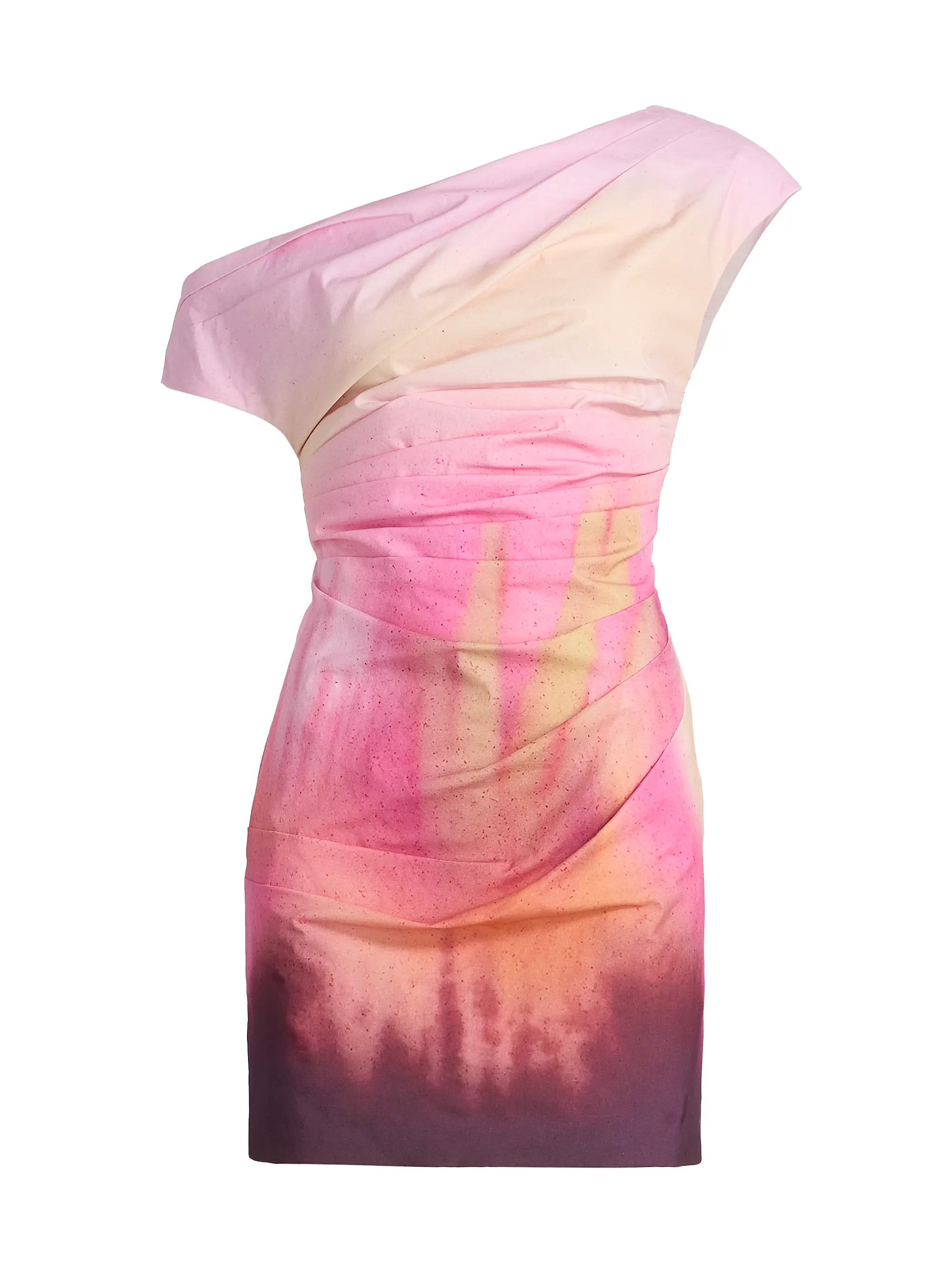 Amur Ysella Printed Off-the-Shoulder Minidress | Saks Fifth Avenue | Saks Fifth Avenue