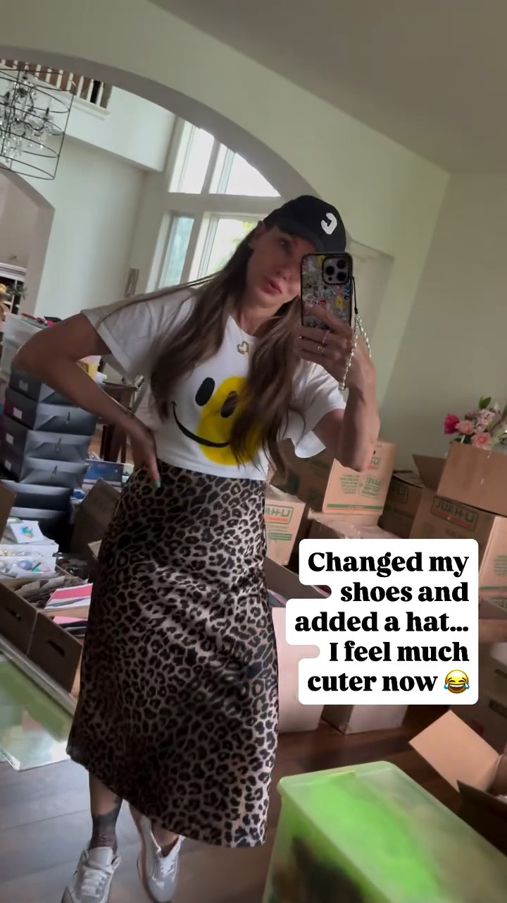 Changed my shoes and added a hat…I feel much cuter now 😂

All saints dress-size small. Stella McCartney sneakers- size 7.5. T-shirt from local boutique LaRose&co.com. 

Summer ootd, casual elevated style 

#LTKStyleTip #LTKShoeCrush #LTKSeasonal