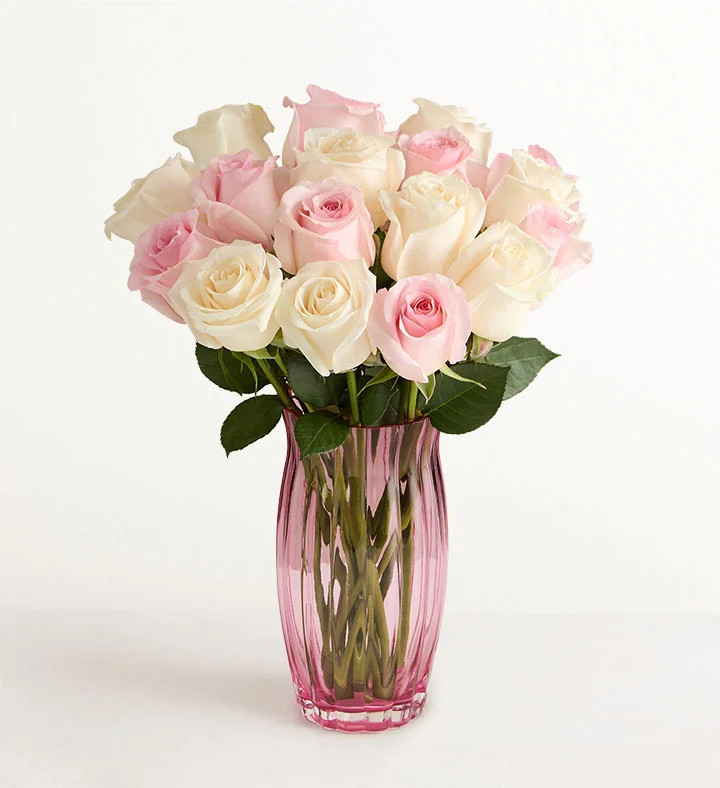 Lovely Mom Roses: 18 Stems | 1800flowers.com