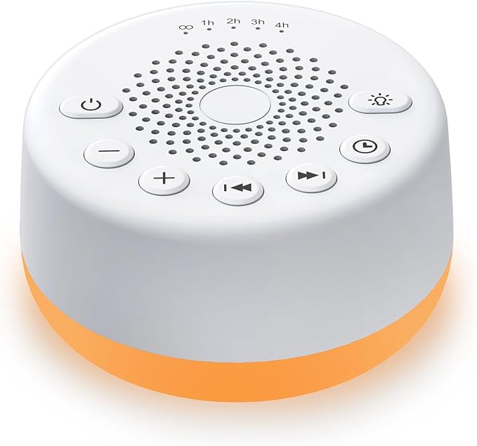 Easysleep Sound Machine White Noise Machine for Baby Adults Kids Sleeping with Night Light 25 Soo... | Amazon (UK)