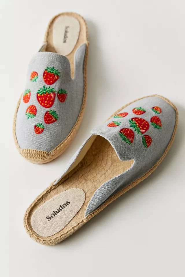 Soludos Strawberry Slip-On Espadrille Shoe | Urban Outfitters (US and RoW)