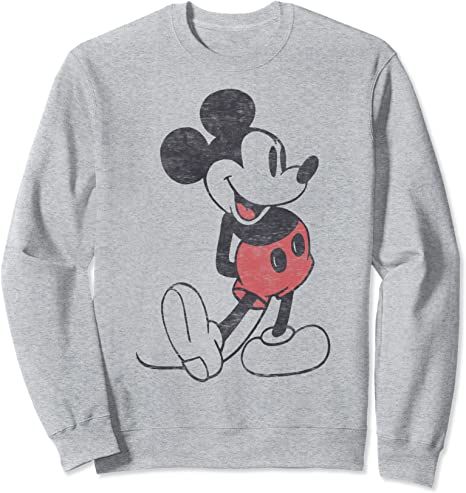 Disney Mickey & Friends Mickey Mouse Vintage Portrait Sweatshirt | Amazon (US)