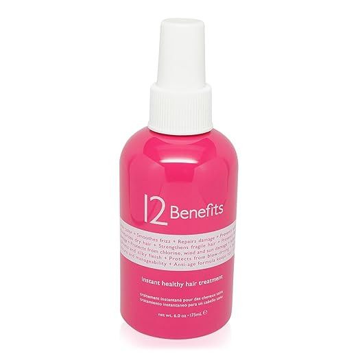 12 Benefits Instant Healthy Hair Treatment for Unisex, 6 Ounce | Amazon (US)