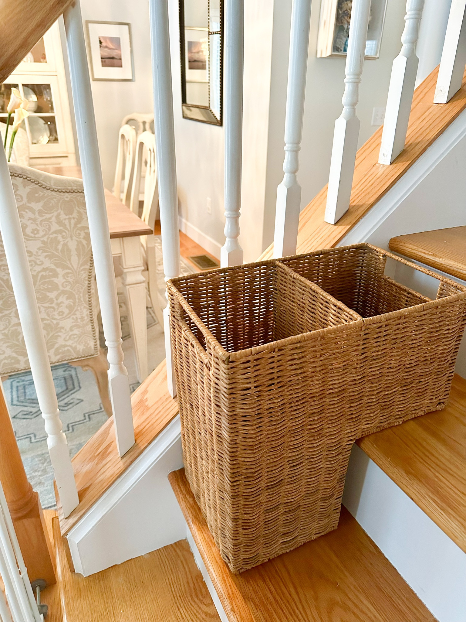Stair basket, organization ideas, decluttering ideas, managing clutter

#LTKFamily #LTKKids #LTKHome