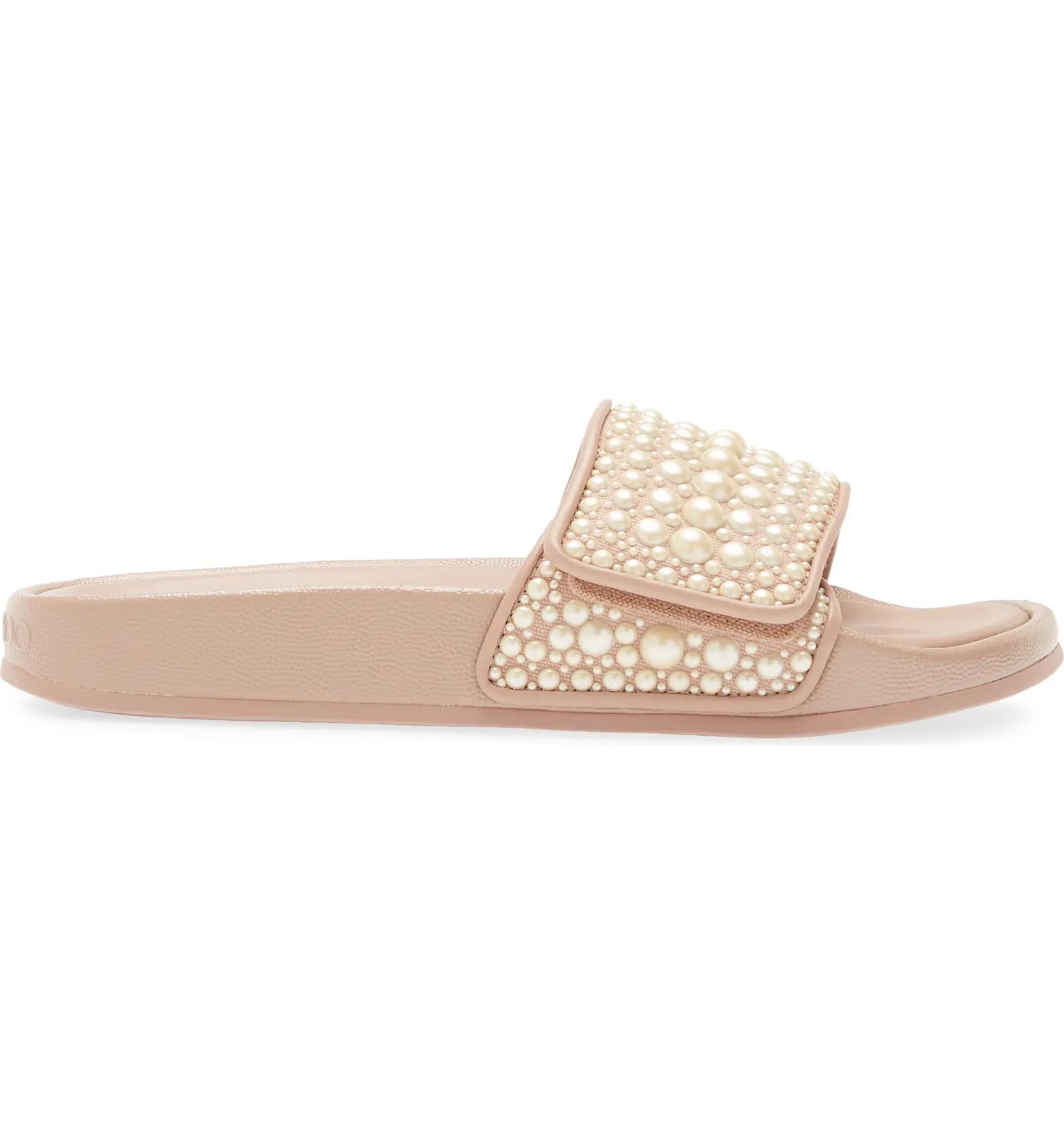 Jimmy Choo Fitz Embellished Pool Slide | Nordstrom | Nordstrom