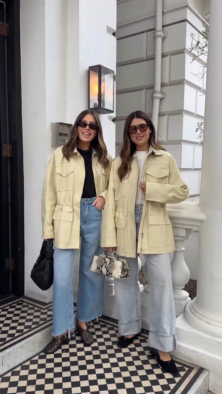 Hi from us 🤍 A very quick fit check in this new @mango find 👌🏼