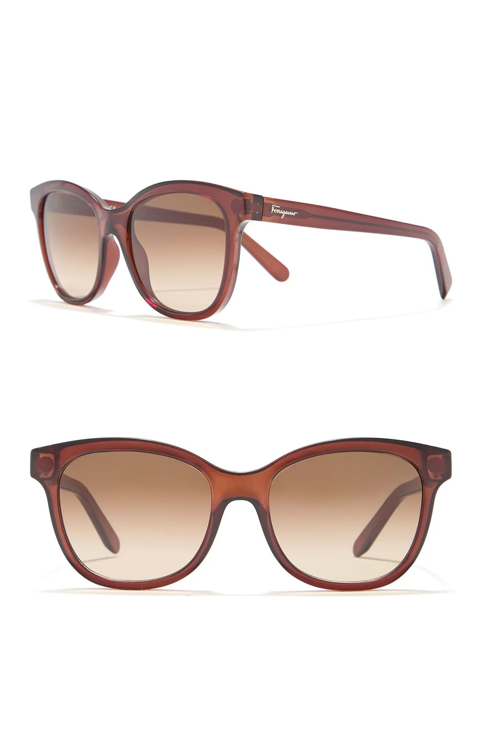 55mm Plastic Cat Eye Sunglasses | Nordstrom Rack