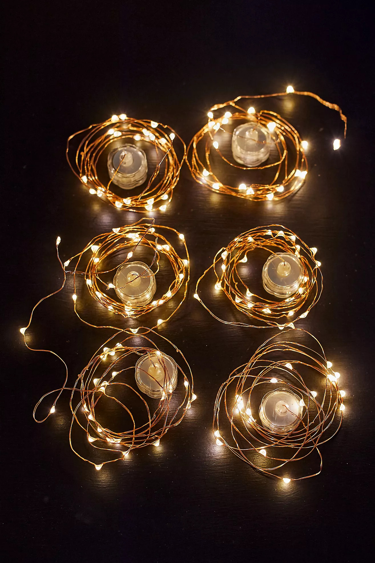 Stargazer Waterproof  LED Light Strand Party Pack, Set of 6 | Terrain