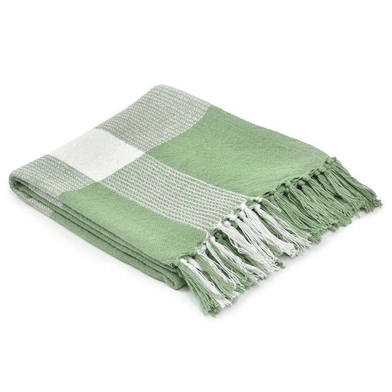Winkfield Plaid Cotton Blanket | Wayfair North America