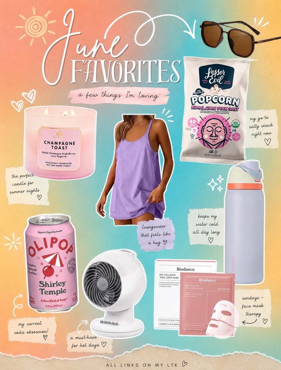 ✨ June Favorites Drop ✨

If I could only recommend a handful of products from this month, these would be it. 🤍 #junefavorites #june2026

From self-care to summer essentials, these are all things I actually use and love.

#LTKMidsize #LTKBeauty #LTKSeasonal