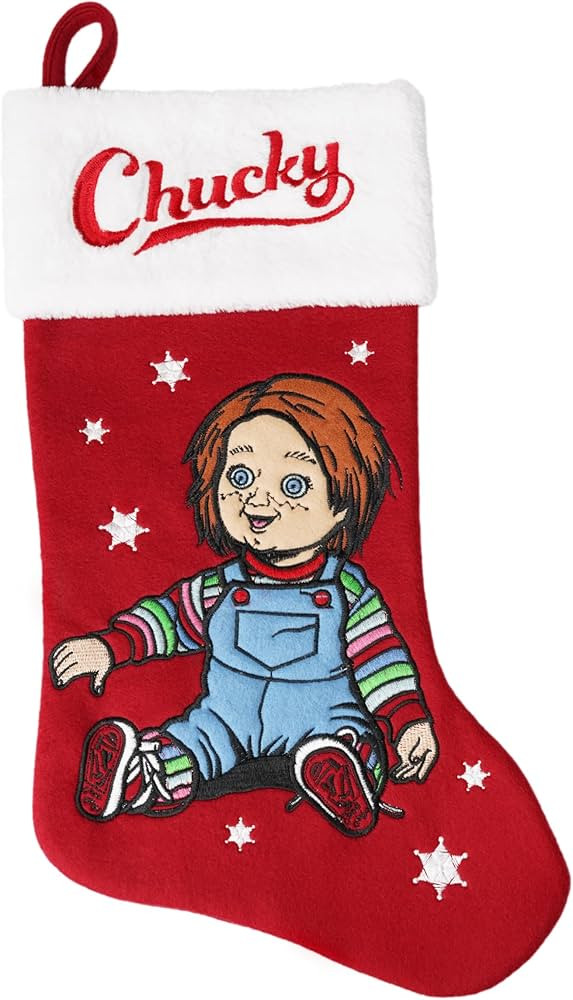 Chucky 20 inch Appliqué Christmas Stocking | Amazon (US)