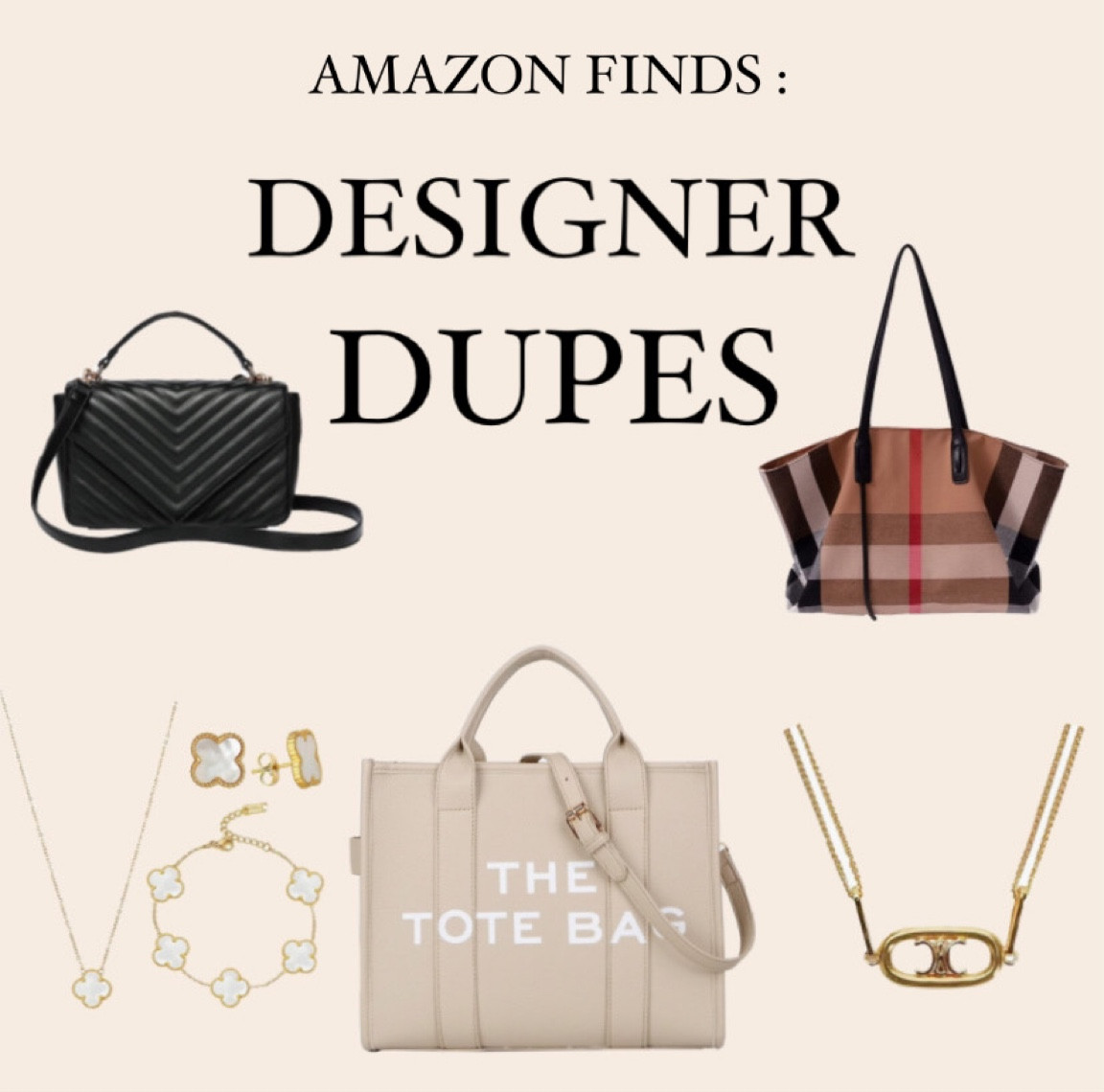 designer dupes from Amazon !!

#LTKunder50 #LTKitbag #LTKsalealert