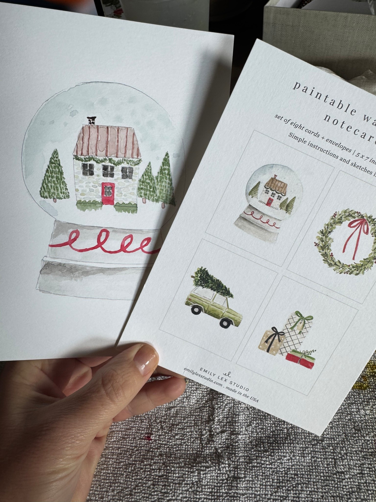 Watercolor note cards! Best weekend project for tweens or teens.  I have been working on watercolors each weekend while football is on. It’s so much better for your brain than double screening on the iPad and keeps your hands and mind busy!  Also, linking the workbooks, which are great for beginners and the paint set so you can gift them to tweens, teens, best friends and aging parents! 
#watercolors
#newhobbies
#hobbies
#tween
#teen
#gifts
#giftguides

#LTKSeasonal #LTKHoliday #LTKGiftGuide #LTKHoliday #LTKSeasonal #LTKGiftGuide