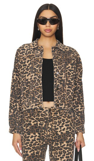 Carmela Jacket in Leopard | Revolve Clothing (Global)