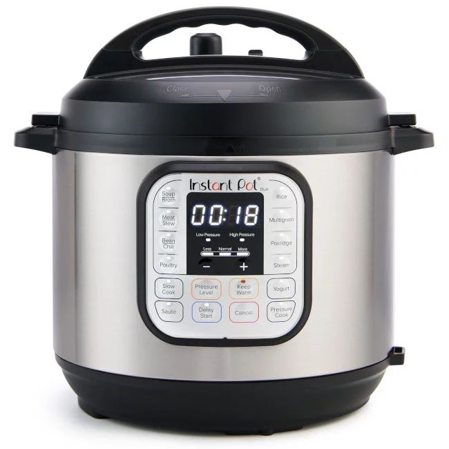 Instant Pot, 6-Quart Duo Electric Pressure Cooker, 7-in-1 Yogurt Maker, Food Steamer, Slow Cooker... | Walmart (US)