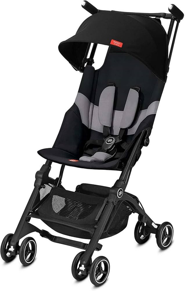 gb Pockit+ All-Terrain, Ultra Compact Lightweight Travel Stroller with Canopy and Reclining Seat ... | Amazon (US)