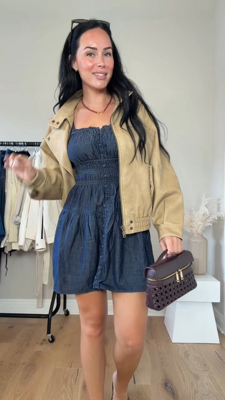 The perfect summer denim dress 🤍 Comfy, bra-free, and it has pockets 🙌 Perfect for a country concert, date night, or any summer plans. I’ll have all the details on my LTK!

My sizing: 5’7”, 145 lbs, 32DD
Wearing a size small.

@abercrombie summer denim dress, denim dress outfit, bra free dress, built in bra dress, dress with pockets, country concert outfit, concert outfit, Nashville outfit, western inspired outfit, summer date night outfit, girls night outfit, casual chic outfit, summer outfit inspo, everyday summer dress, vacation outfit, brunch outfit, effortless style, neutral fashion, Abercrombie dress, LTK fashion, summer fashion, capsule wardrobe, country chic outfit, cute summer outfit

#LTKootd #LTKgrwm #LTKSaleAlert