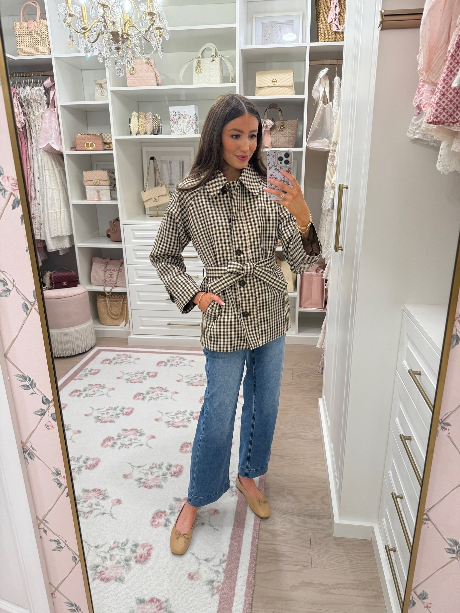 Love this gingham jacket! True to size @maude

#LTKSaleAlert #LTKSeasonal #LTKootd