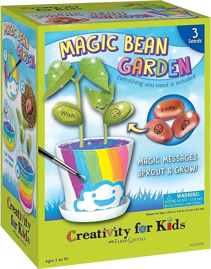 Creativity for Kids Magic Bean Garden, Reveal and Grow Magic Messages - Arts and Crafts for Girls... | Amazon (US)