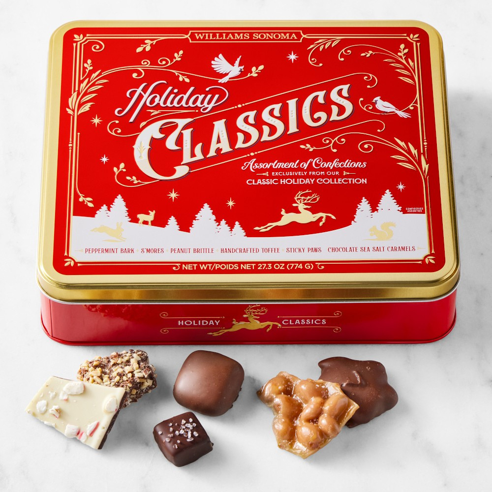 Williams Sonoma Large Holiday Classics Tin | Williams-Sonoma