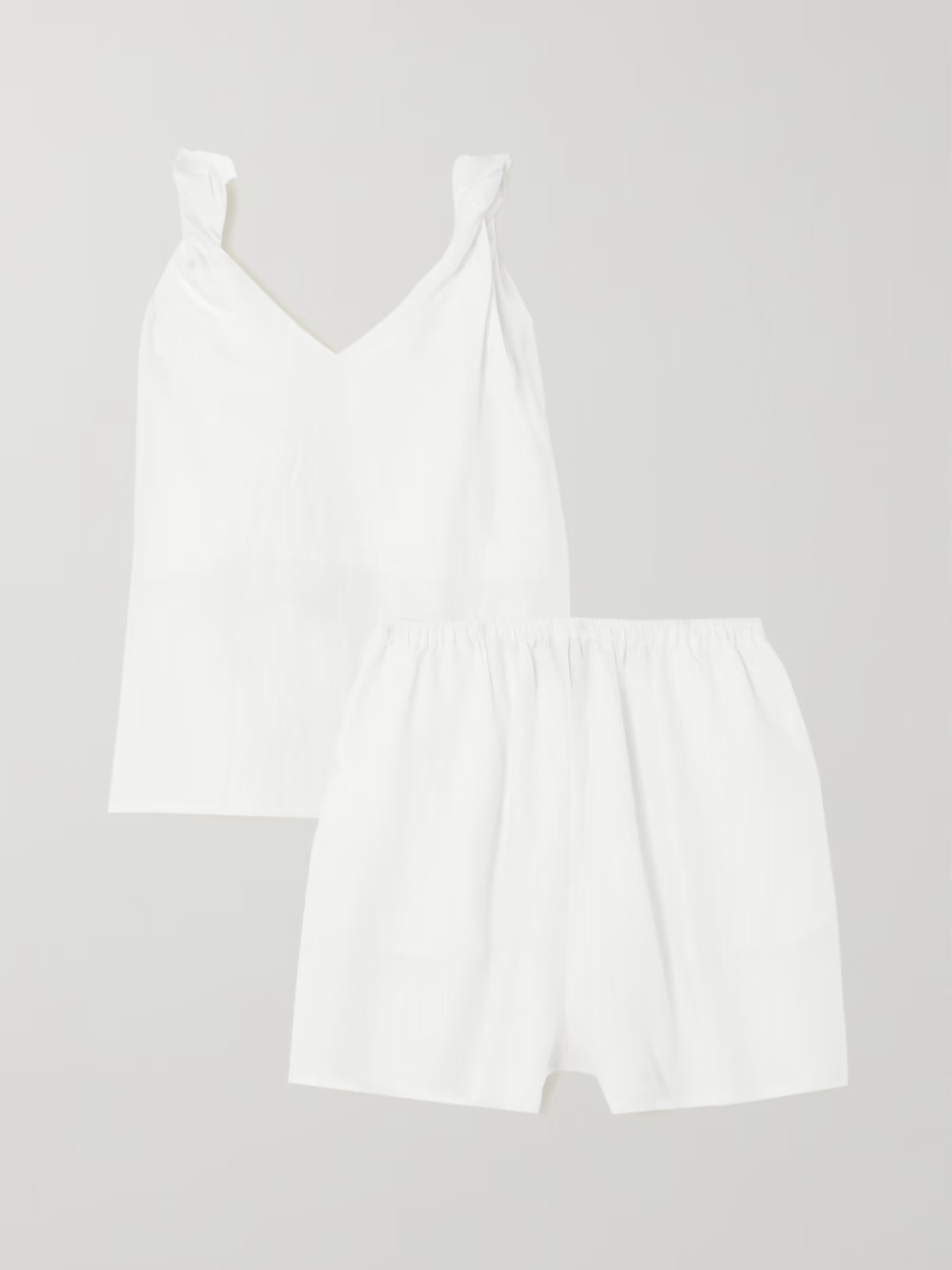 The Turn washed-linen camisole and shorts set | NET-A-PORTER (US)