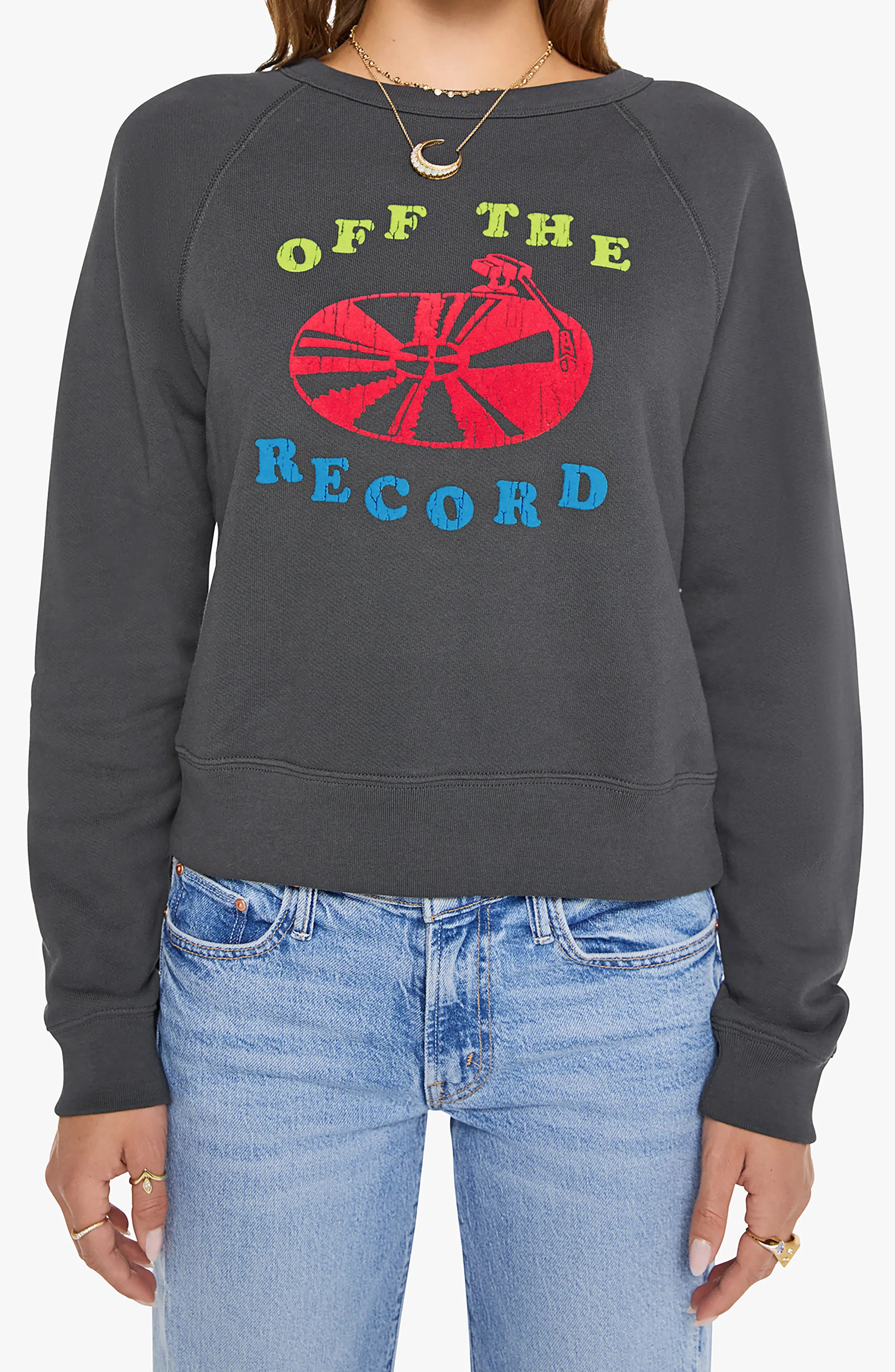 MOTHER The Itty Concert Graphic Sweatshirt (Women) | Nordstrom | Nordstrom