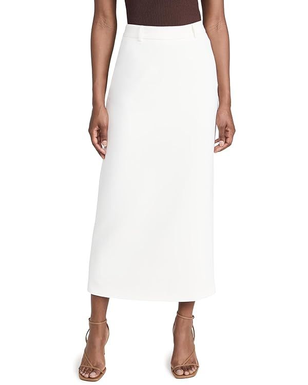 Pixie Market Women's Nia White Maxi Skirt | Amazon (US)