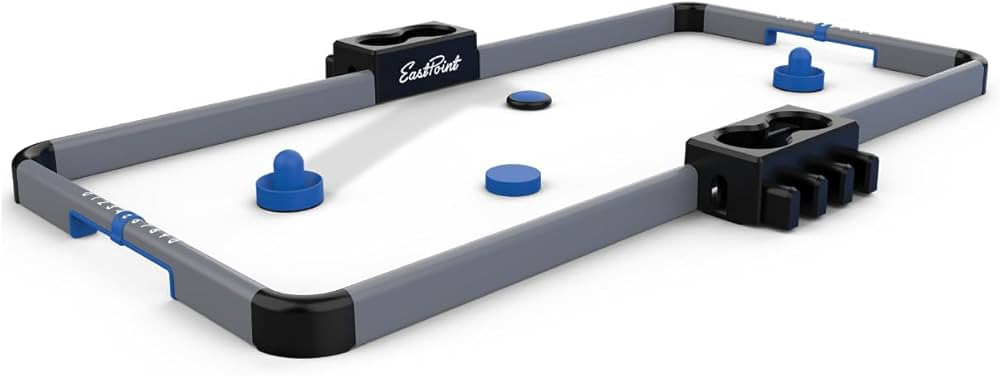 EastPoint Hover Hockey Game - 48-Inch Collapsible Arena - Smooth Floor & Carpet Play for Indoor G... | Amazon (US)