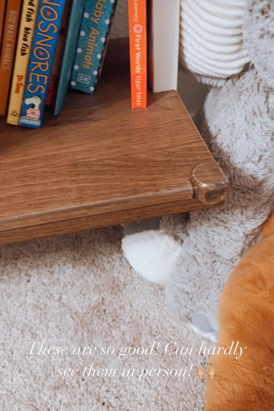 Ban proofing — baby proof - corner and shelf baby proof 

#LTKhome #LTKfamily #LTKbaby