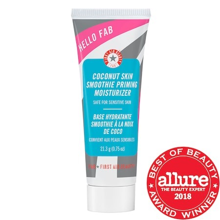First Aid Beauty Hello FAB Coconut Skin Smoothie Priming Moisturizer Mini 0.75 oz/ 21.3 g | Sephora (US)