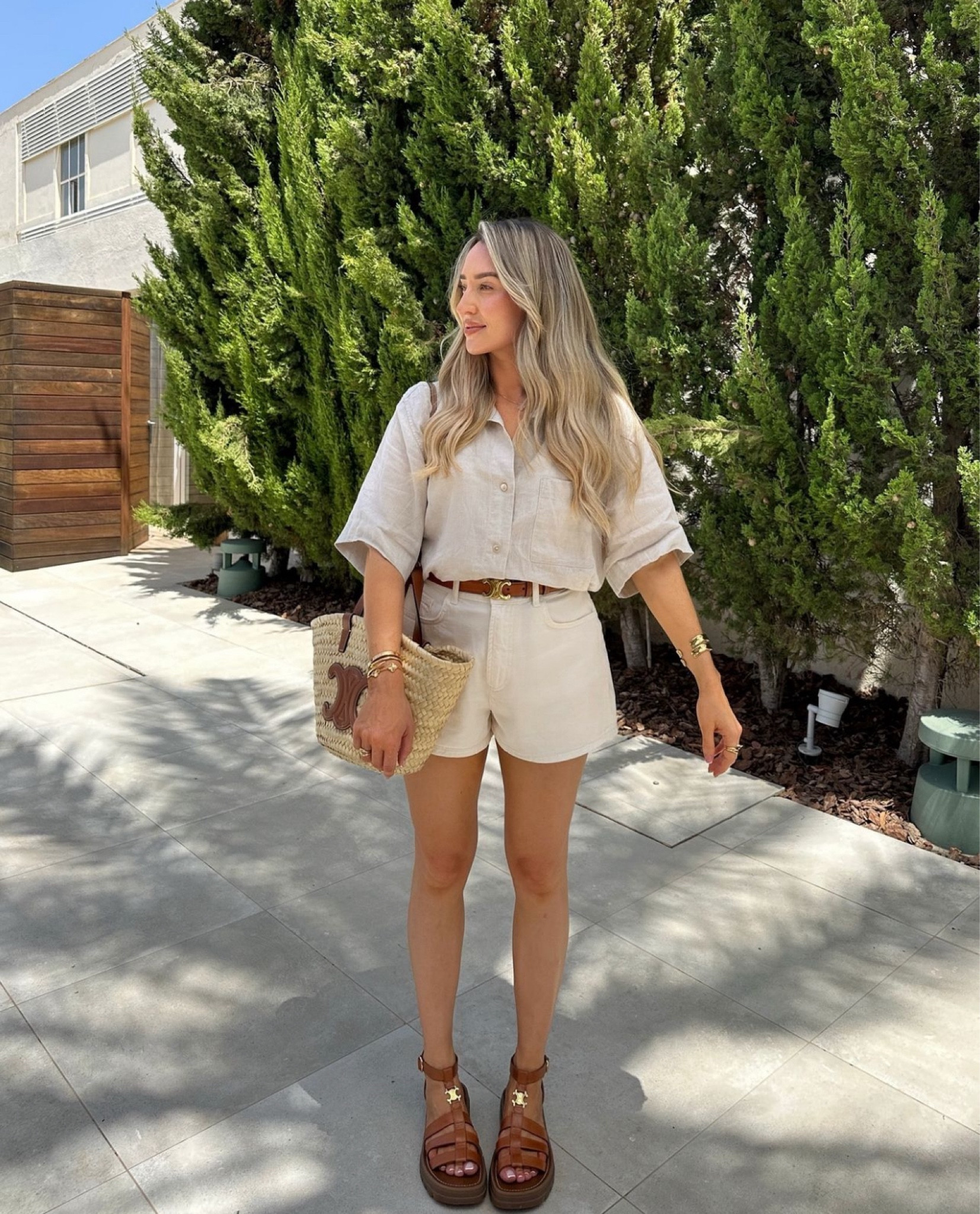 I love a neutrals summer look, natural linen and tan accessories is the best summer colour palette

#LTKsummer #LTKluxury #LTKtravel