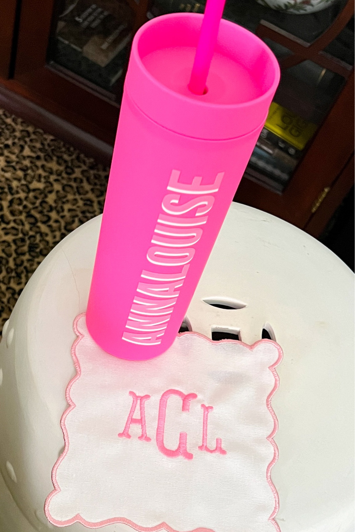 Darling valentines surcies from sprinkled with pink! Cute tumblers and the embroidery is so nice on these cocktail napkins. Linking these and a few other fun items here . Use DIXON for 10% off  

#LTKGiftGuide