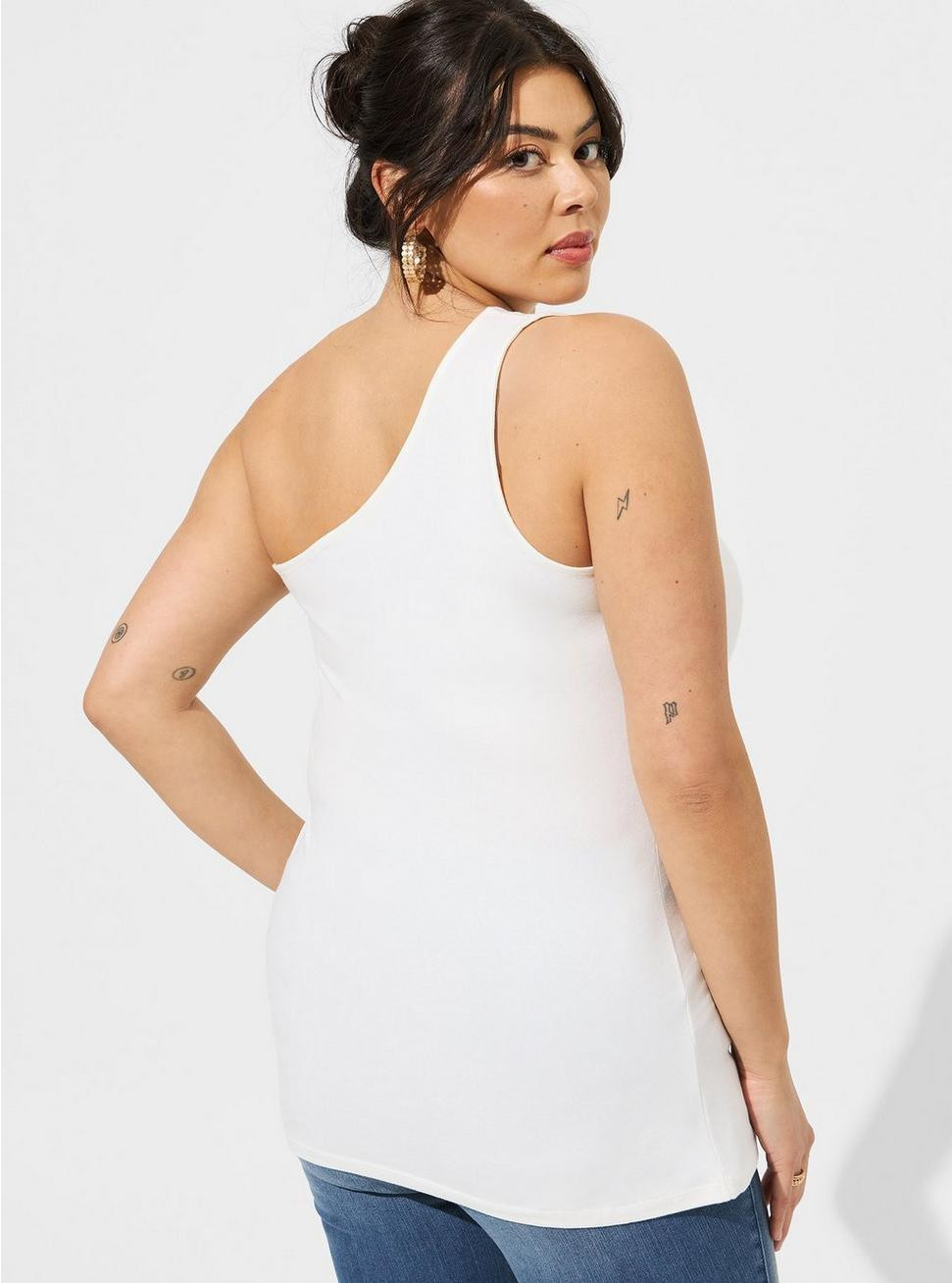 Foxy Cutout One Shoulder Top | Torrid (US & Canada)