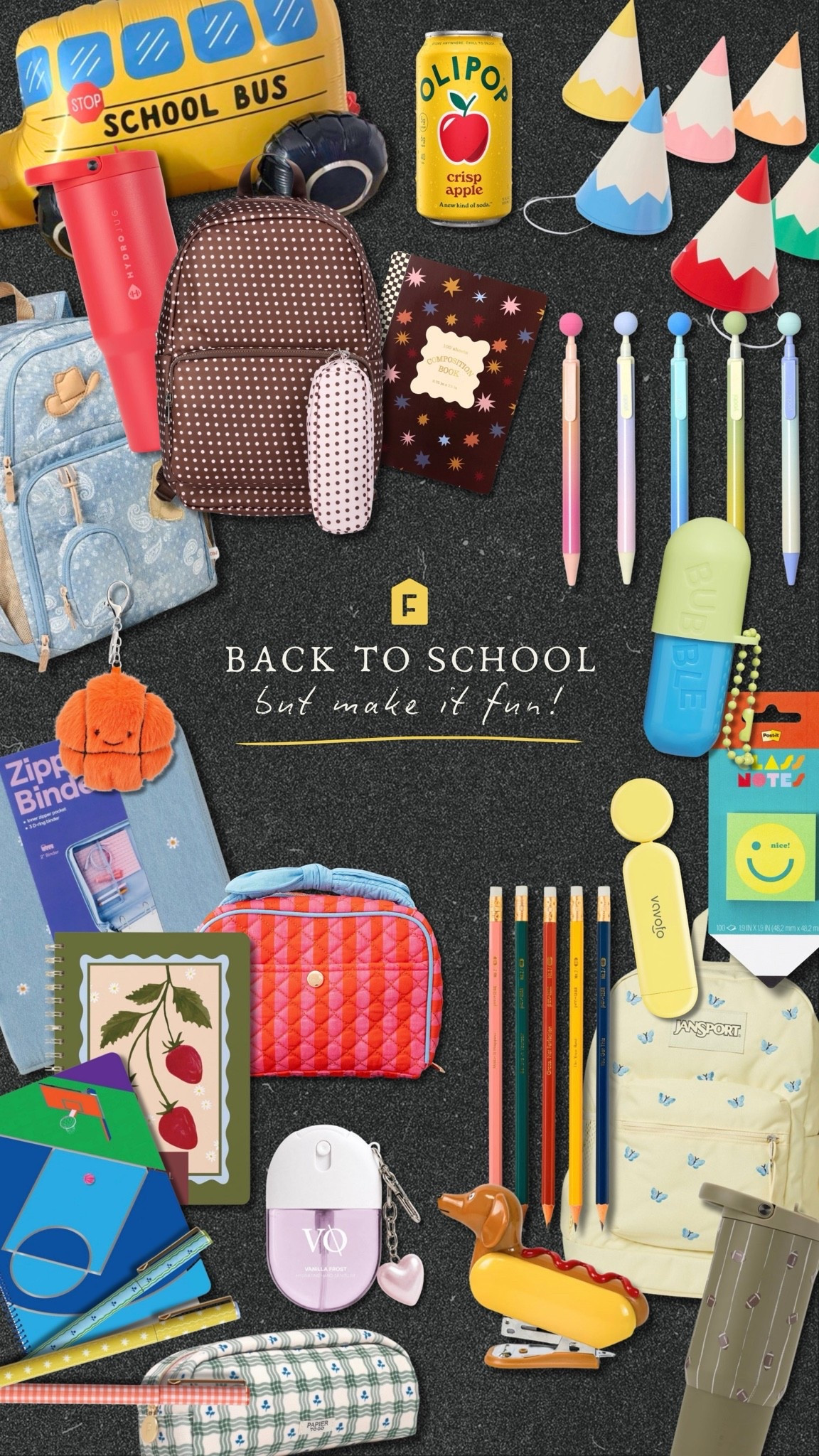Because who doesn’t love school supplies?