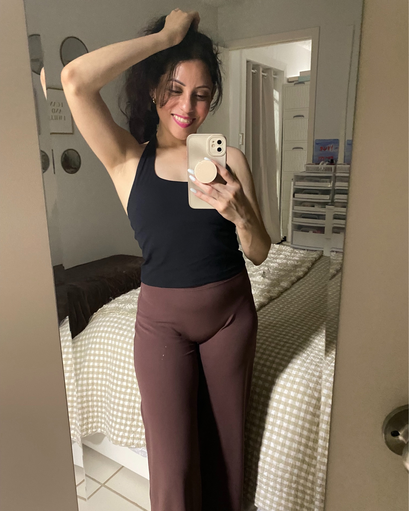 Halter tank top: small // workout leggings: xSmall // Nike sneakers: size 7

#LTKActive #LTKfitnessgoals #LTKgrwm