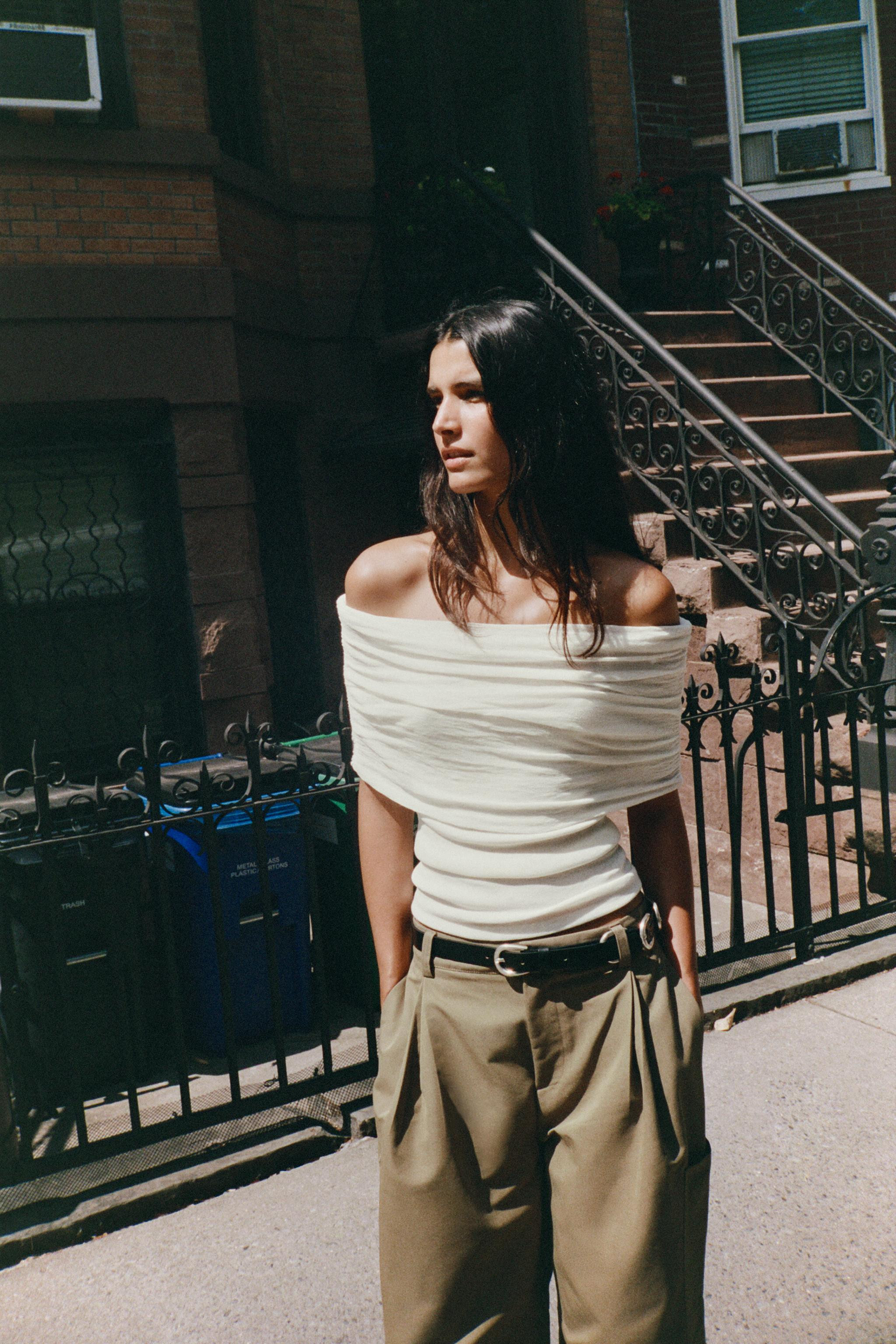 PLEATED CARGO PANTS | Zara US