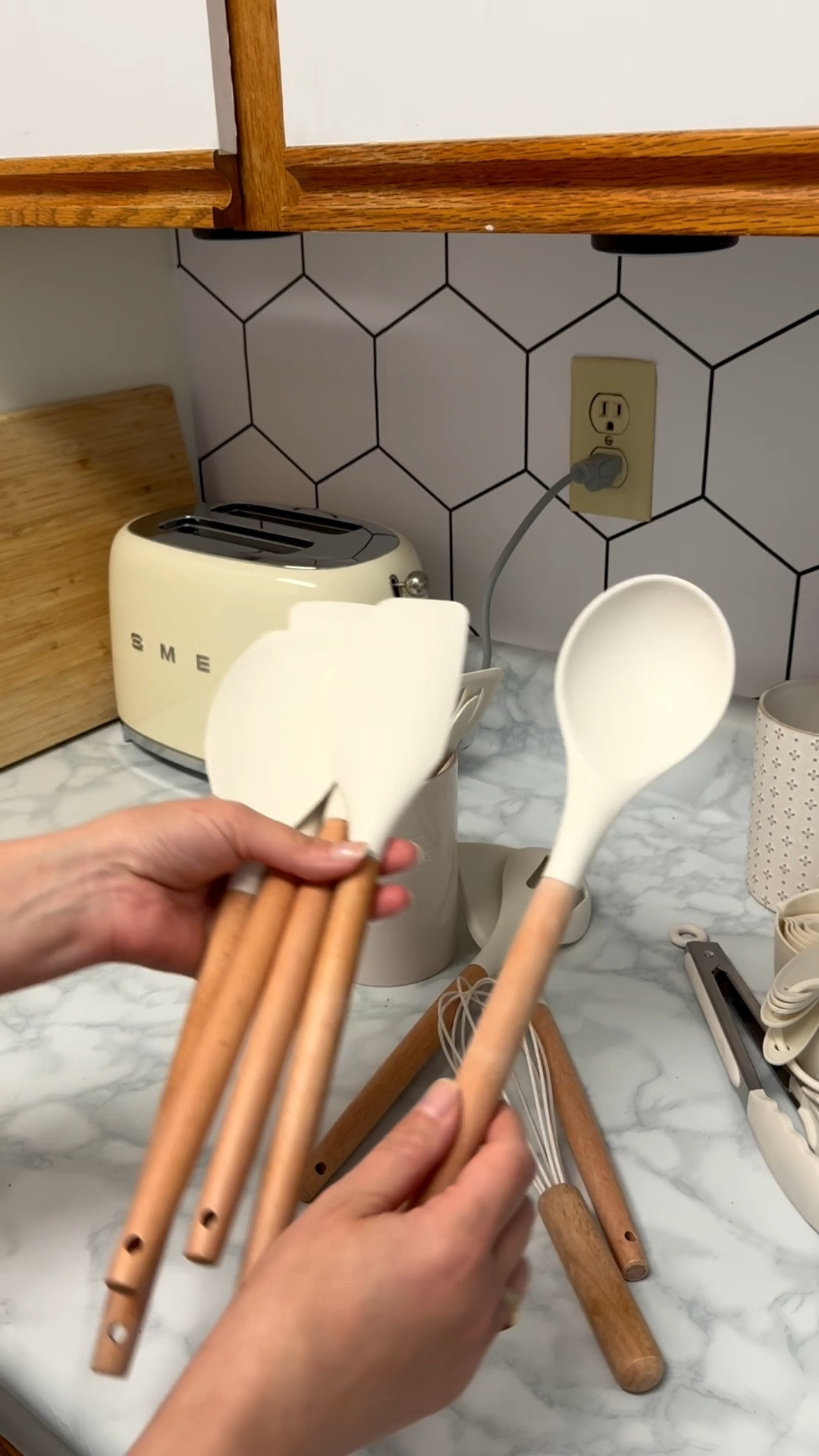 Amazon kitchen finds I’ve been loving lately ✨  
Cute, practical, and making my kitchen feel so much more organized

#LTKhome
