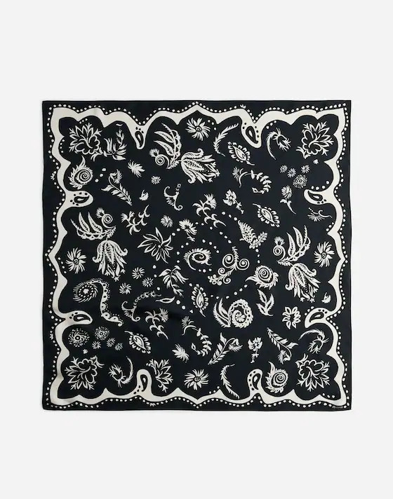 Medium Silk Bandana | Madewell